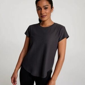 CALIA by Carrie Underwood Black Performance Tee XXL | Athleisure Top